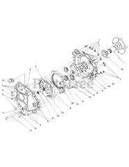 White Outdoor Z-165 (53CA1A3G190) - White Outdoor 42" Zero-Turn Mower Final Drive Assembly