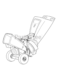 Craftsman 247.776370 (24A-464F799) - Craftsman Chipper Shredder (2007) (Sears)