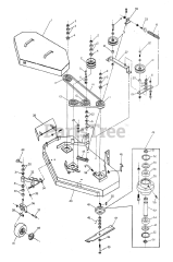 Ferris ProCut 16 (H1618B) - Ferris ProCut 16 Front Mount Mower, 16hp Briggs & Stratton (SN: H2166 & Above)