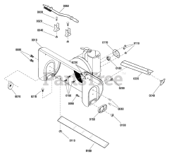 Craftsman C950-52301-0 (1696444-00) - Craftsman 24" Snow Thrower, Canada (2013)