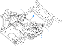 Cub Cadet ZTX4-60 KH FAB (47RSAAA8010) - Cub Cadet Ultima 60" Zero-Turn Mower, Fab Deck, Kohler (2021) Hour Meter