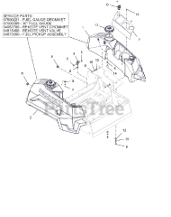 Gravely 992292 (Pro-Turn 260) - Gravely Pro-Turn 60" Zero-Turn Mower, Yamaha EFI (SN: 062000 - 069999) Fuel System - CARB