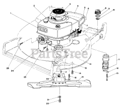 Toro 20715 - Toro Walk-Behind Mower (SN: 004000001 - 004999999) (1984)