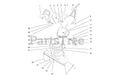 Toro 38417 (CCR 2400) - Toro Snow Thrower (SN: 089000001 - 089999999) (1998) Discharge Chute Assembly