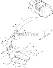 Simplicity 1691767 - Simplicity Clean Sweep Twin Grass Catcher for 38" Mower