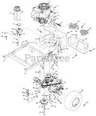 Scag SWZT-18FSE - Scag Walk-Behind Mower, 18hp Kawasaki (SN: L0100001 - L0199999)