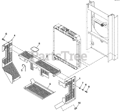 Generac QT08054KVSNA - Generac 80kW Home Standby Generator (SN: 5688357 - 5688357) (2009) Engine Guards 5.4L/6.8L C5 (0G1354)