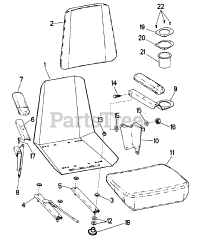 Snapper EZF 6100M (84737) - Snapper 61" Mower Deck Assembly