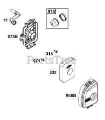 Briggs & Stratton 9P602-0124-H1 - Briggs & Stratton Vertical Engine