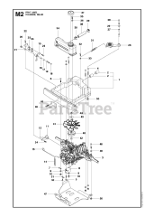 Husqvarna PR 17 AWD (966772701) - Husqvarna Swedish Riding Mower (2012-02) CHASSIS REAR
