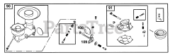 Briggs & Stratton 252416-0728-01 - Briggs & Stratton Horizontal Engine