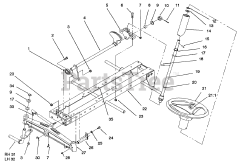 Toro 73521 (520-H) - Toro Garden Tractor (SN: 069000001 - 069999999) (1996)