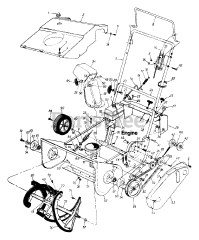 Montgomery Ward TMO-35252 (313-180-088) - Montgomery Ward Snow Thrower (1993)