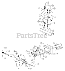 Cub Cadet 504 (590-504-100) - Cub Cadet Sit Down Sulky Counter Weight