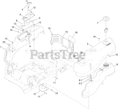 Toro 74641 (MX 5060) - Toro 50" TimeCutter Zero-Turn Mower (SN