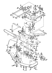 Gravely 31220 - Gravely Mower Lift for 4-Wheel Tractor