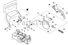 Echo CS-501 P - Echo Chainsaw (SN: C36813001001 - C36813999999)