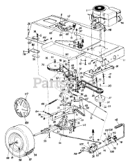 Ranch King 132-668G205 - Ranch King Lawn Tractor (1992)