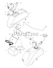 RedMax CZT 61 (967671401-00) - RedMax 61" Zero-Turn Riding Mower (2017-09)