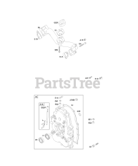 Briggs & Stratton 304447-0323-E1 - Briggs & Stratton Horizontal Engine