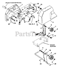 Snapper I 55223 (82496) - Snapper 22" Snow Thrower, 5.5hp