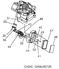Briggs & Stratton Repair Part 97747 - Carb. - Gn220hs-60hz | PartsTree