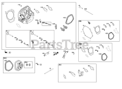 Briggs & Stratton 25T237-0464-H7 - Briggs & Stratton Horizontal Engine Cylinder Head Group