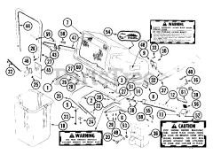 Ariens 812003 - Ariens Fairway Rear Grass Bagger (SN: 003801 & Above)