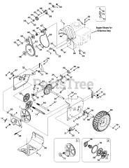 MTD 31AM63FF706 - MTD Snow Thrower (2011) Drive System