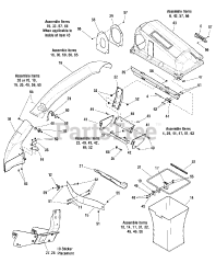Simplicity 1695593 - Simplicity Clean Sweep Twin Grass Catcher for 38" Mower