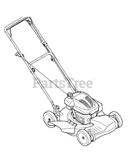 MTD 12A-26MB095 - MTD Pro Walk-Behind Mower (2007)