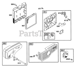 Briggs & Stratton 12S807-0873-XX - Briggs & Stratton Vertical Engine