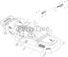 Exmark LZS80TDYM604W0 - Exmark 60" Lazer Z Diesel Zero-Turn Mower, Yanmar 3TNV80FT (SN: 413950474 - 416150474) (Rev B) (2023)