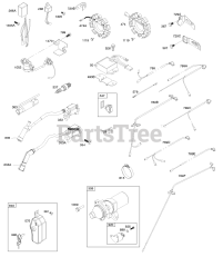 Briggs & Stratton 25T232-0232-01 - Briggs & Stratton Horizontal Engine Alternator, Armature, Electrical System, Ignition, Spark Plug