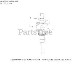 Kohler PCV680-3000 - Kohler Command PRO EFI Propane Engine, Basic Version, 22hp, 16.4kW 01 CrankShaft
