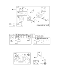 Briggs & Stratton 12Y802-0100-E1 - Briggs & Stratton Vertical Engine Carburetor, Fuel Supply
