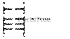 Snapper 1650 A (80524) - Snapper Garden Tractor, 16hp Tire Chains