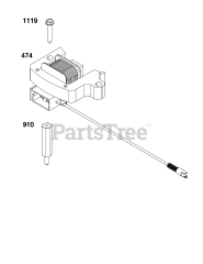 Briggs & Stratton 125P07-0042-F1 - Briggs & Stratton Vertical Engine
