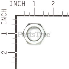 Simplicity 1607021 Hex Center Lock Jam Nut, 3/4" F Zp - image 3