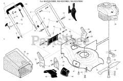 Husqvarna LC 153 S (961410298-01) - Husqvarna Walk-Behind Mower (2015-11)