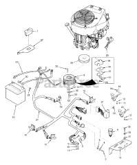 Scag SMWC-61V - Scag Wildcat 61" Mower Deck (SN: B6100001 - B6199999) Electrical System