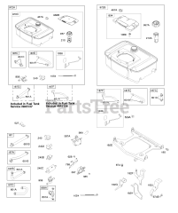 Briggs & Stratton 295447-0141-E1 - Briggs & Stratton Horizontal Engine Fuel Supply