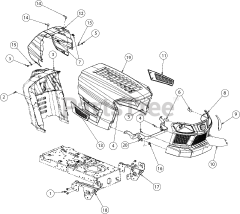 Craftsman 247.203726 (13A278XS099) - Craftsman T1200 Lawn Tractor (2019