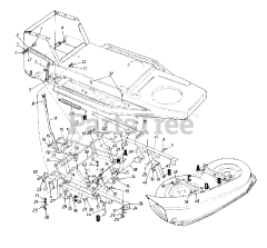 Yard Machines 13AM47GF062 - Yard Machines Lawn Tractor (1998) (Lowes)