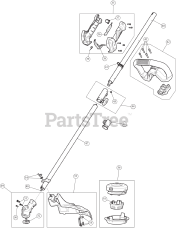Dewalt DXGST227SS (41AD27SC939) - DeWALT String Trimmer General Assembly