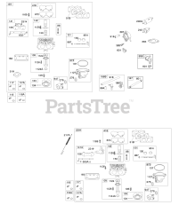Briggs & Stratton 40R877-0009-B1 - Briggs & Stratton Vertical Engine Carburetor, Fuel Supply