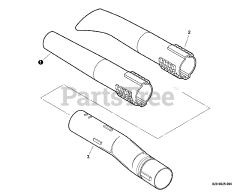 Echo PB-252 - Echo Handheld Blower (SN: P35720001001 - P35720999999)