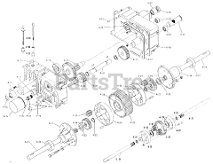 Toro 1-0423 - Toro Bronco 14 Lawn Tractor (1972) Transaxle