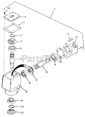 Cub Cadet 1100 (2050590U) - Cub Cadet Garden Tractor Right Angle Drive