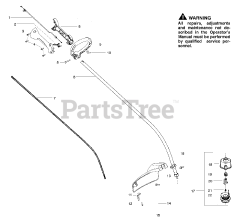 Weed Eater FL 23 - Weed Eater Featherlite String Trimmer (2008-03) Shaft
